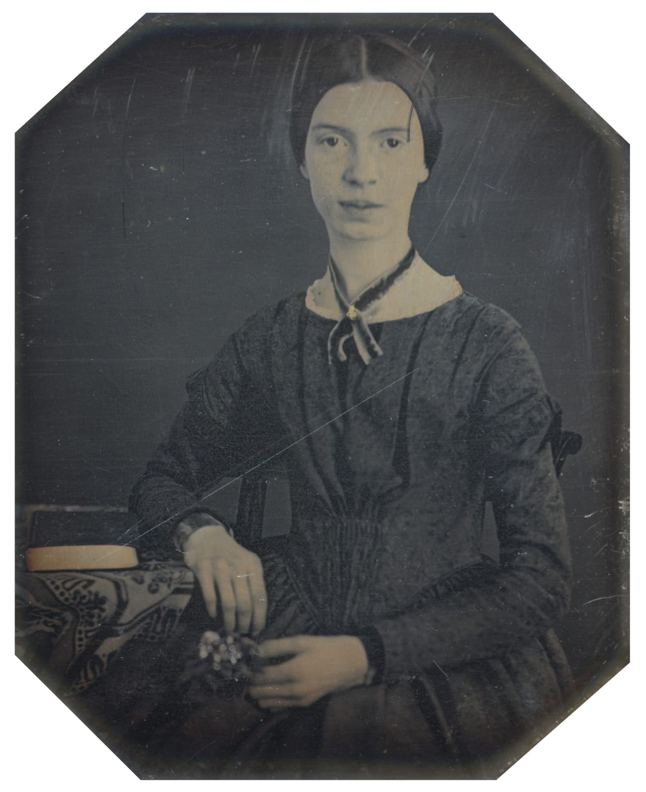 Nièpce Black White Photograph Of Emily Dickinson2