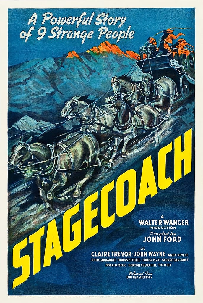 Poster Stagecoach 1939 Western